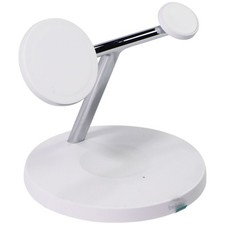 Belkin BoostCharge Pro 3-in-1 Wireless Charging Stand w/ MagSafe - White