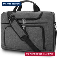 BERTASCHE Laptop Bag 17.3 inch for Men, Laptop Case Computer Bag for Work Busine