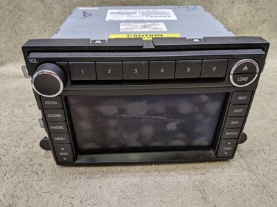 Stereo Radio Receiver AM FM CD 6 Disc Sirius Navigation Fits 08-09 FORD EXPLORER