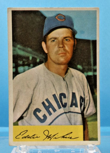 Eddie Miksis [.954/ .962 Field Avg.] #61 1954 Bowman card