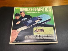 Vintage HASBRO Amaze-A-Matic Buick Century Cruiser Battery Operated Car w/ Box