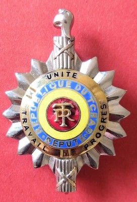 Insigne de député, assemblée nationale de la République du Tchad...