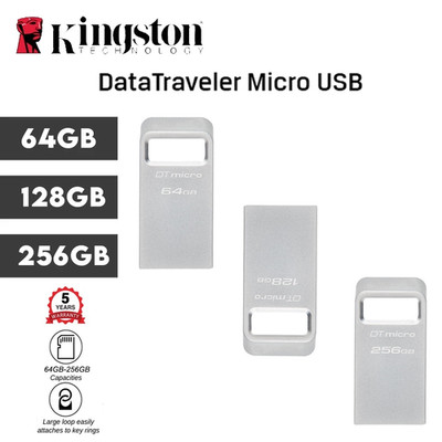 New Kingston UDisk DTMicro 64GB-512GB USB3.2 Flash Drive Memory Stick Device Lot