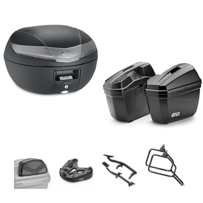 GIVI Pannier Kit V40NT E22N for Yamaha 700 Tracer 7 GT 2020-2024 (40/22L)