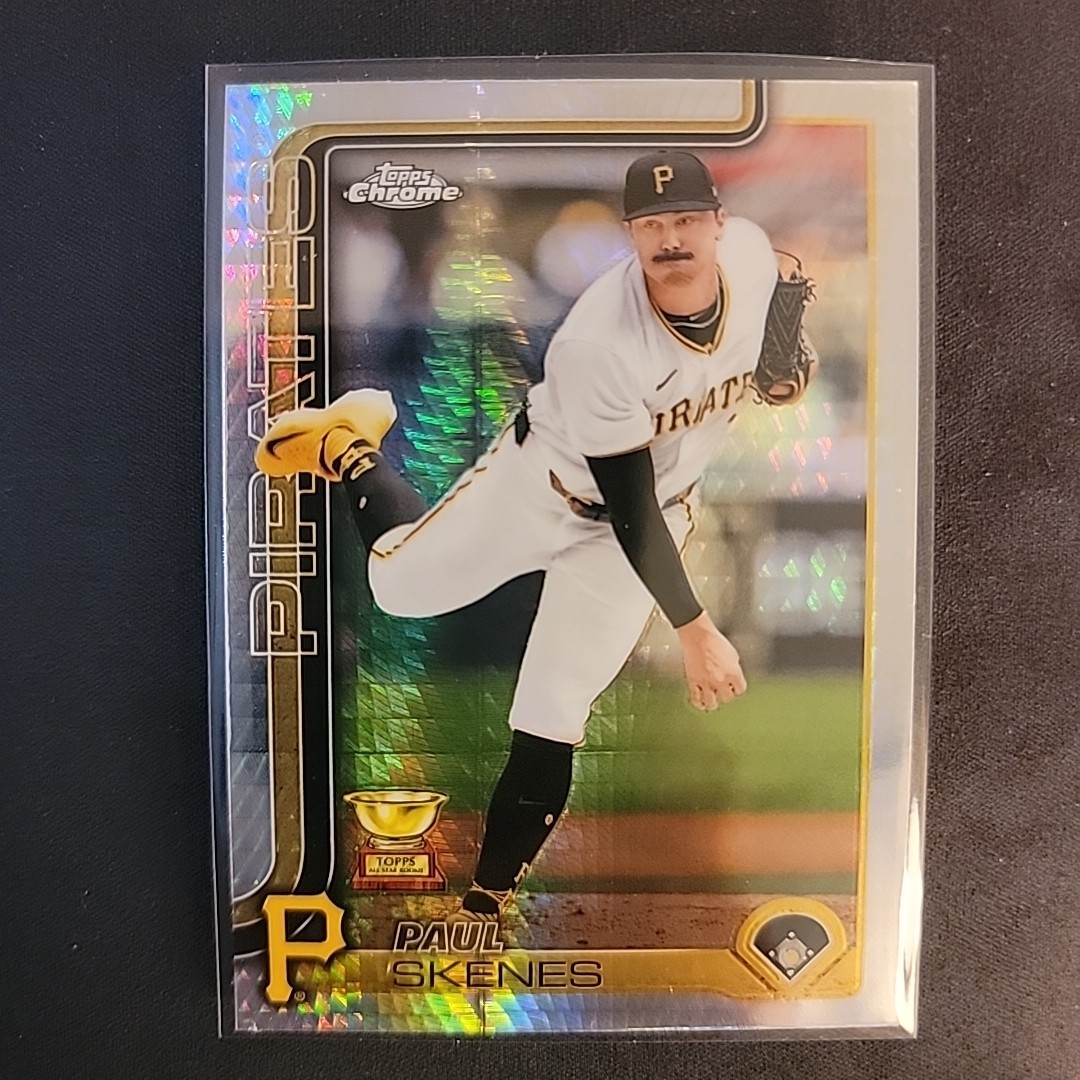 2025 Topps Chrome - Paul Skenes #300 Prism Refractor