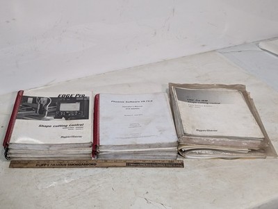 Asstd Hypertherm Operator Manuals/Reference Materials, EdgePro, PowerMax, More