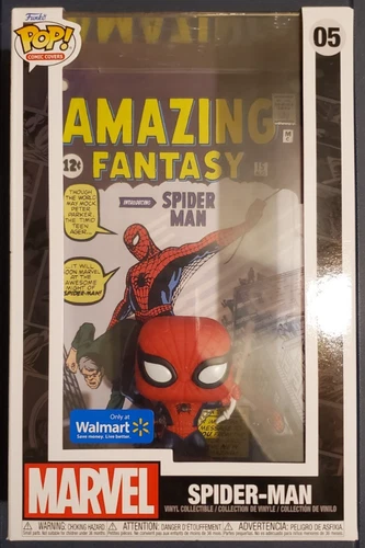 Funko Pop Spider-Man Amazing Fantasy 15 Aug #05 Walmart Exclusive Vaulted