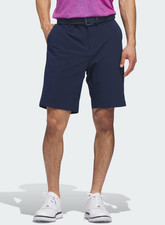 NWT Adidas Ultimate365 9-Inch Meltaway Golf Shorts Navy 36 Regular Performance