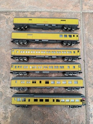 COMPLETE N Scale Union Pacific Arnold Rivarossi Heavyweight Passenger 6 Car Set