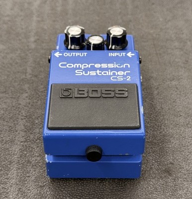 BOSS CS-2 Compression Sustainer Guitar Effects Pedal Vintage Japan