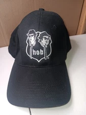 House Of Blues Brothers Cap Hat Jake Elwood Stretch Band Black Company Store