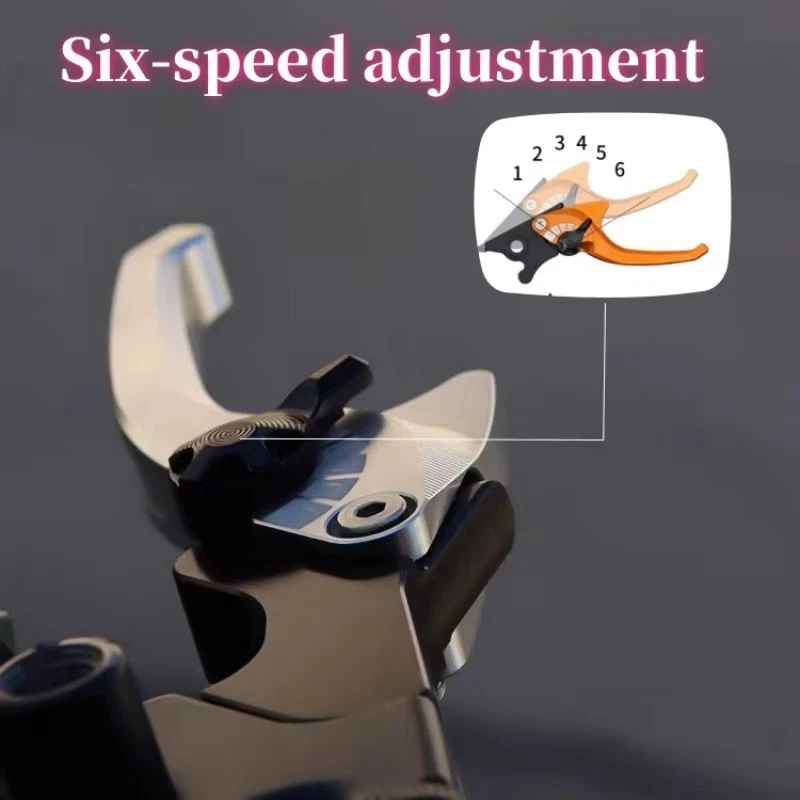 Palanca de freno de embrague corto CNC para Kawasaki NINJA 300R/Z300 NINJA 250R ninja Foto 3 de 4