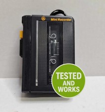 GE General Electric Model Mini Recorder 3-5350A Standard Cassette Tested Works