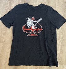 1986 JIMMY VAUGHAN t-shirt at ANTONE'S Austin Texas Size Adult large Blues EUC