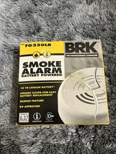 Family Gard BRK FG250LB Smoke Alarm Battery Operated  RV Approved NEW 10 Year