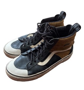 Vans Rainbow Hi Tops Men\'s Size 11 all-weather water-resist Scotchgard Vans Multi Scotchguard Waterproof high Hi top Winter Warm  main image 4