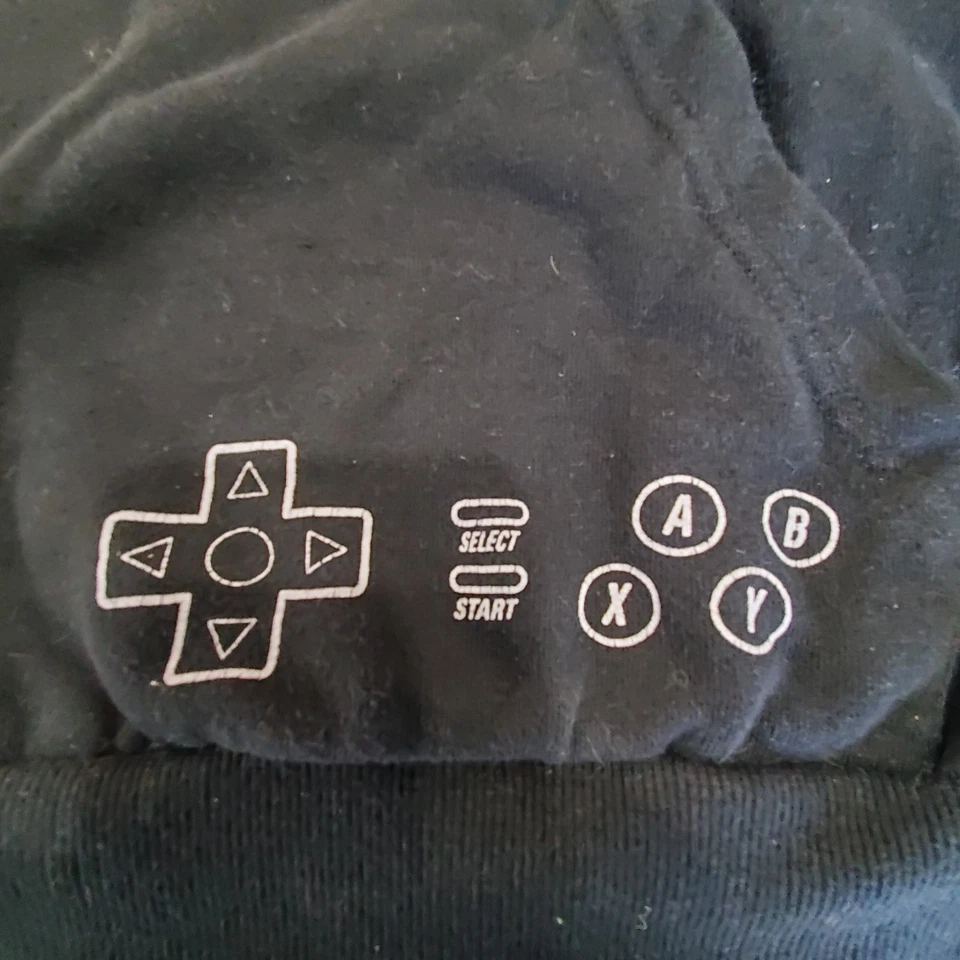 Sudadera con Capucha Super Nintendo SNES Pequeña Retro Gaming 1991 Logo Negro Pullover No De Colección Foto 3 de 4