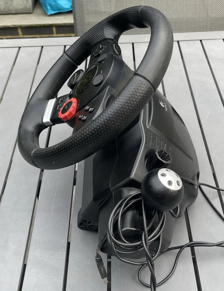 Logitech Steering Wheel Driving Force Gran Tursimo GT PSU PS3 or PC 🔥 - Image 2 of 4