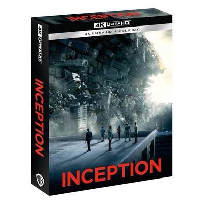 Inception 4K Collector Steelbook (U.K IMPORT)-NEW (Sealed)