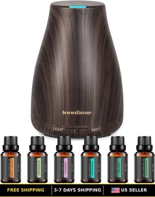 100ml Ultrasonic Aromatherapy Diffuser with Essential Oils for Home Fragrance