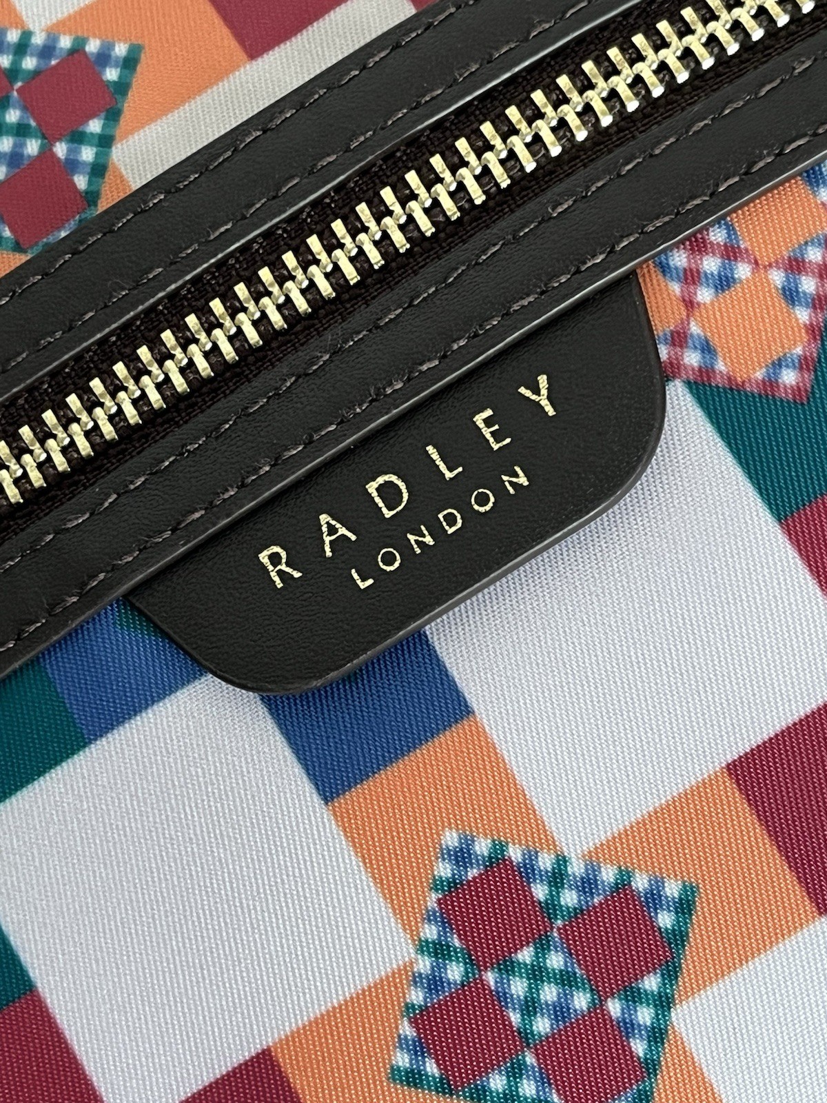 Radley Finsbury Park Patchwork Shoulder Crossbody Zip Top Bag image 5