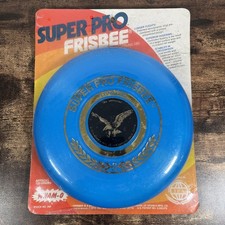 Vintage Wham-o SEALED Professional Frisbee Super Pro 133G Blue