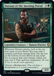 Durnan of the Yawning Portal Foil #657 Commander Legends: Battle for Baldur's Gate
