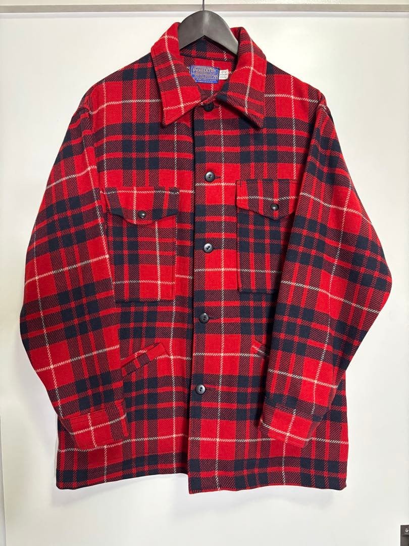 Pendleton Check Cruiser Wool Jacket for Fall/Wint… - image 1