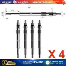 4X Glow Plugs For SKODA Octavia II 2.0 TDI RS N10579803