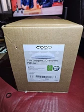 Coop Sleep Goods The Original Crescent Pillow Adjustable Memory Foam Queen