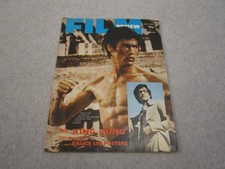 film review magazine,July 1974 ,Bruce Lee in way of the dragon