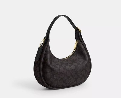 Coach Outlet Emily Shoulder Bag Signature Canvas CDX17 IMXAQ