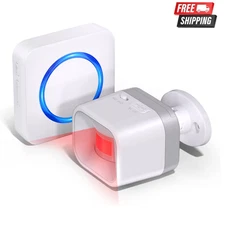 Wireless Motion Sensor Detect Alert Home Security Driveway Alarm Motion Detectio