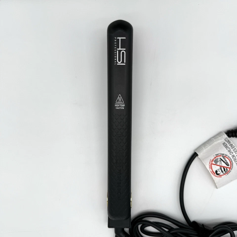 HSI Professional 1 inch Ceramic Flat Iron Hair Straightener Black - E038M - Image 2 of 4