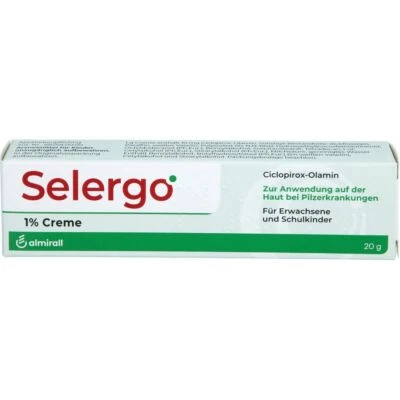 ALMIRALL HERMAL GMBH SELERGO 1% Creme 20 g PZN 06714060