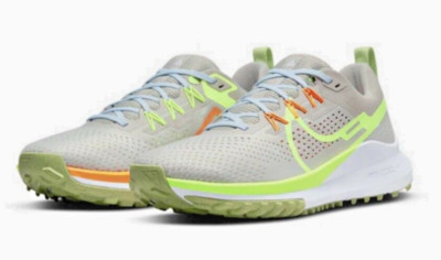 Nike React Pegasus Trail 4 - Light Iron Ore/Volt-Cobblestone - DJ6158-002 - New