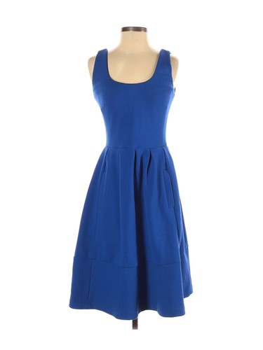 Banana Republic Women Blue Casual Dress 2 Tall
