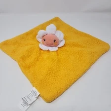 DTU INC Flower Orange Yellow Security Baby Blanket Lovey 2022