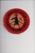 1984 Communication Area Camporee patch