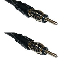 LMR240UF AM/FM MALE to AM/FM MALE Coax RF Cable USA-Ship Lot