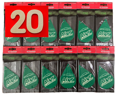 20 x Auto Lufterfrischer Zirbenduft Autochoice - Home Car Van Duft