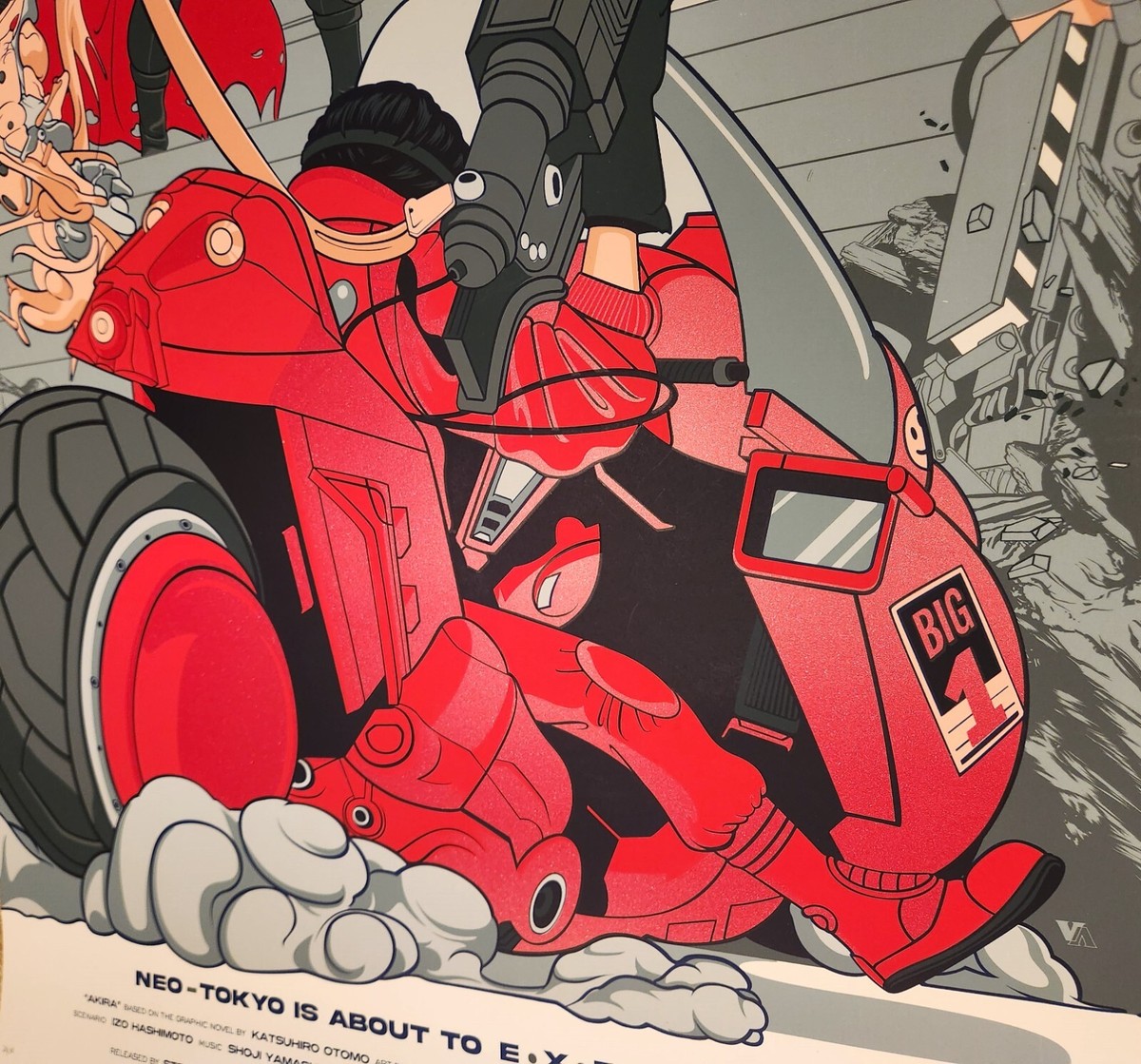 Akira - Print by Vincent Aseo 