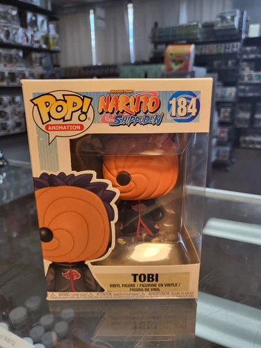 Tobi #184 Naruto Shippuden MINT W/PROTECTOR Funko POP!