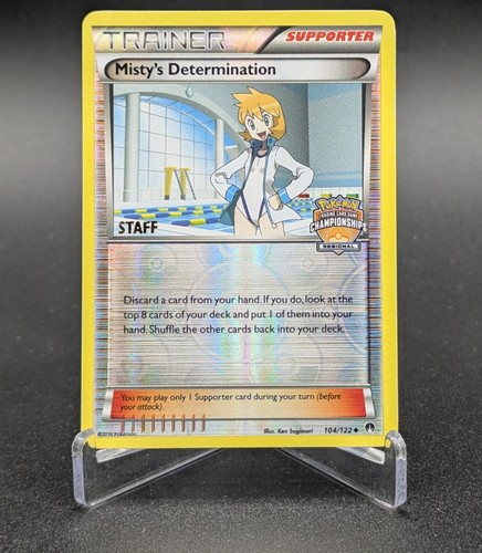 Misty's Determination STAFF Regional 104/122 Breakpoint Reverse Holo - LP