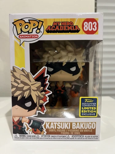 Funko POP Katsuki Bakugo MHA 803 My Hero Academia 2020 SDCC exclusive