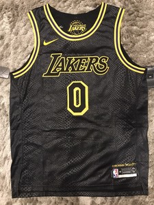 Kyle Kuzma Black Mamba City Edition Jersey Size 48 Large Kobe Bryant Lakers Ebay