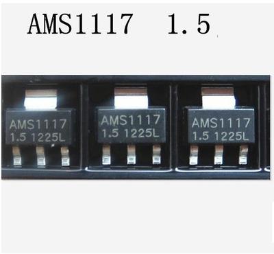20PCS AMS1117 AMS1117-1.5 1.5V SOT-223 AMS Voltage Regulator NEW GOOD QUALITY