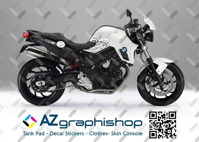 Protection Side Lights Tank Resin 3D BMW F 800 R 2009 - 2014 L-084 White