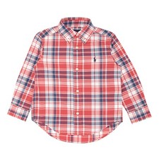 Ralph Lauren Kids Boys Logo Check Shirt NWT