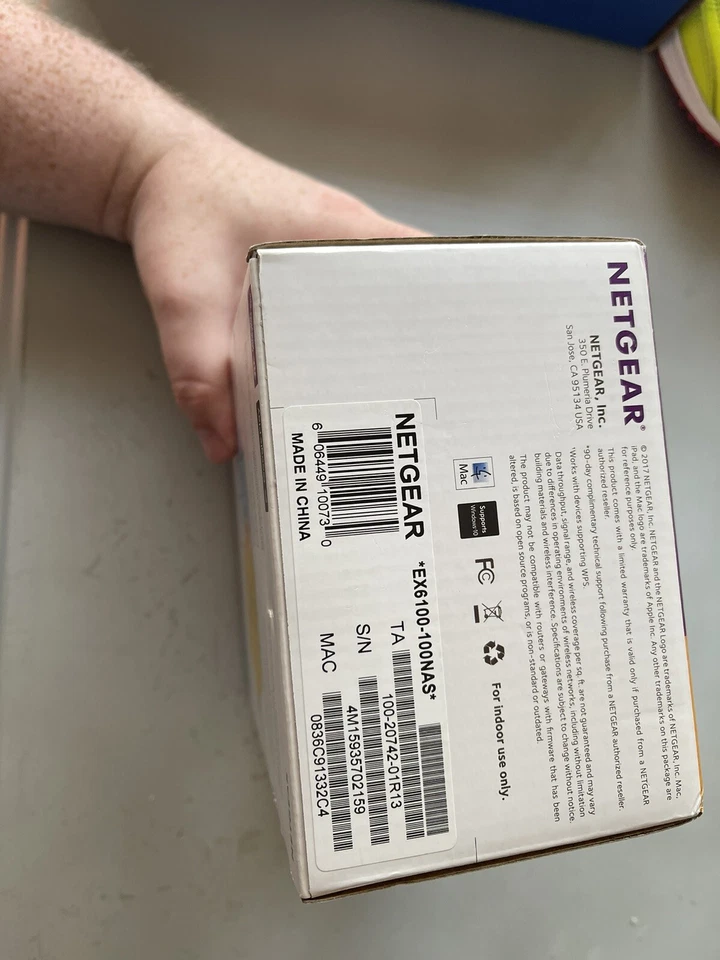 BRAND NEW NETGEAR AC750 WiFi Range Extender EX6100 Dual Band MU-MIMO - Image 4 of 4